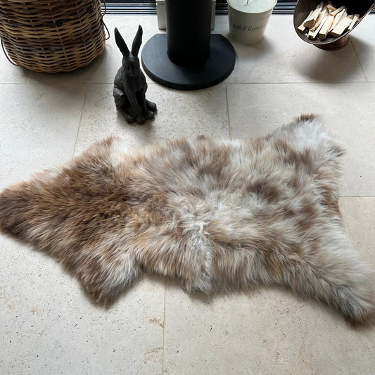 British Rare Breed Sheepskin Hide Unique Large 1101BRL01