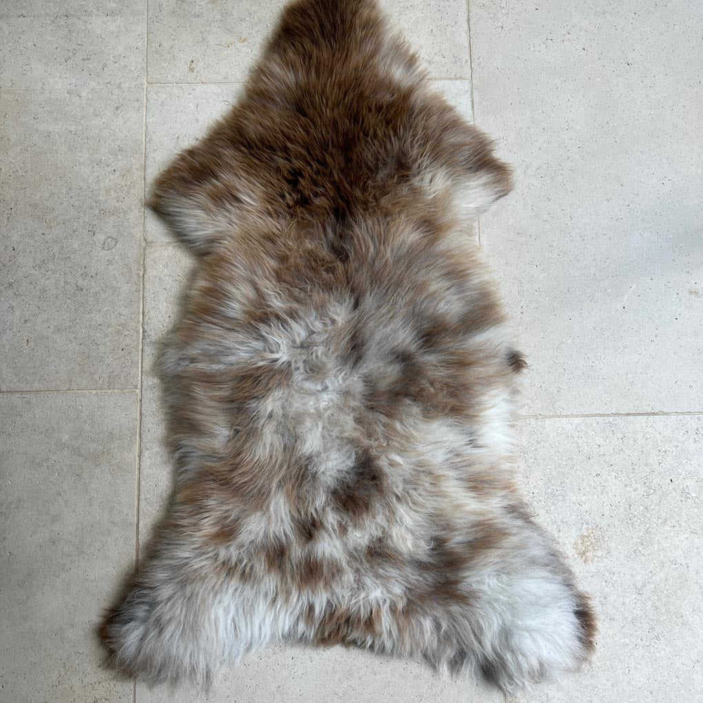 British Rare Breed Sheepskin Hide Unique Large 1101BRL01