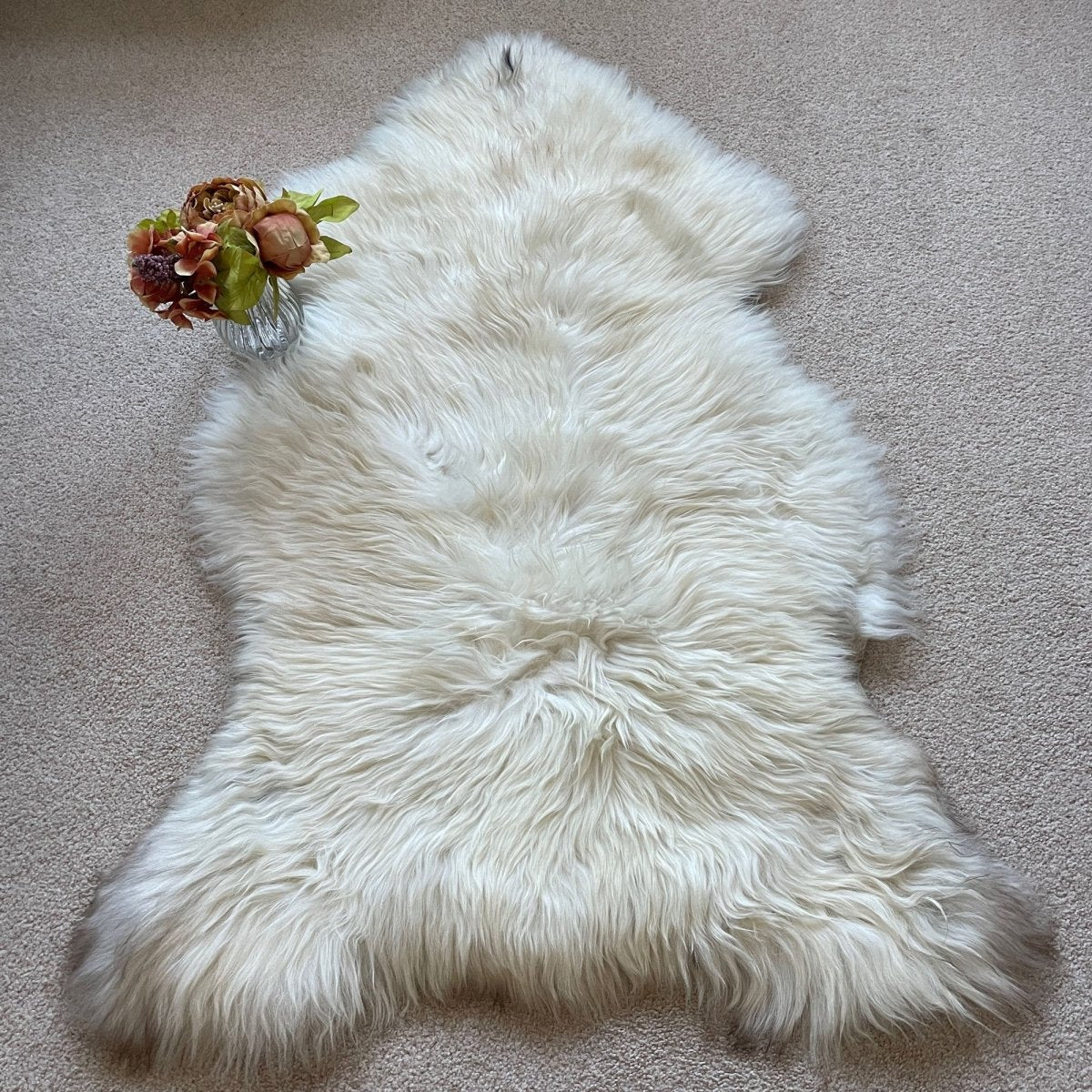 British Rare Breed Sheepskin Hide Unique Large 1125BRL09 - British Sheepskin