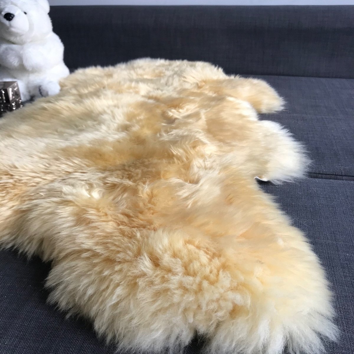 Medical Grade Sheepskin | Baby Sheepskin | Hypoallergenic Relugan Long Fur - British Sheepskin