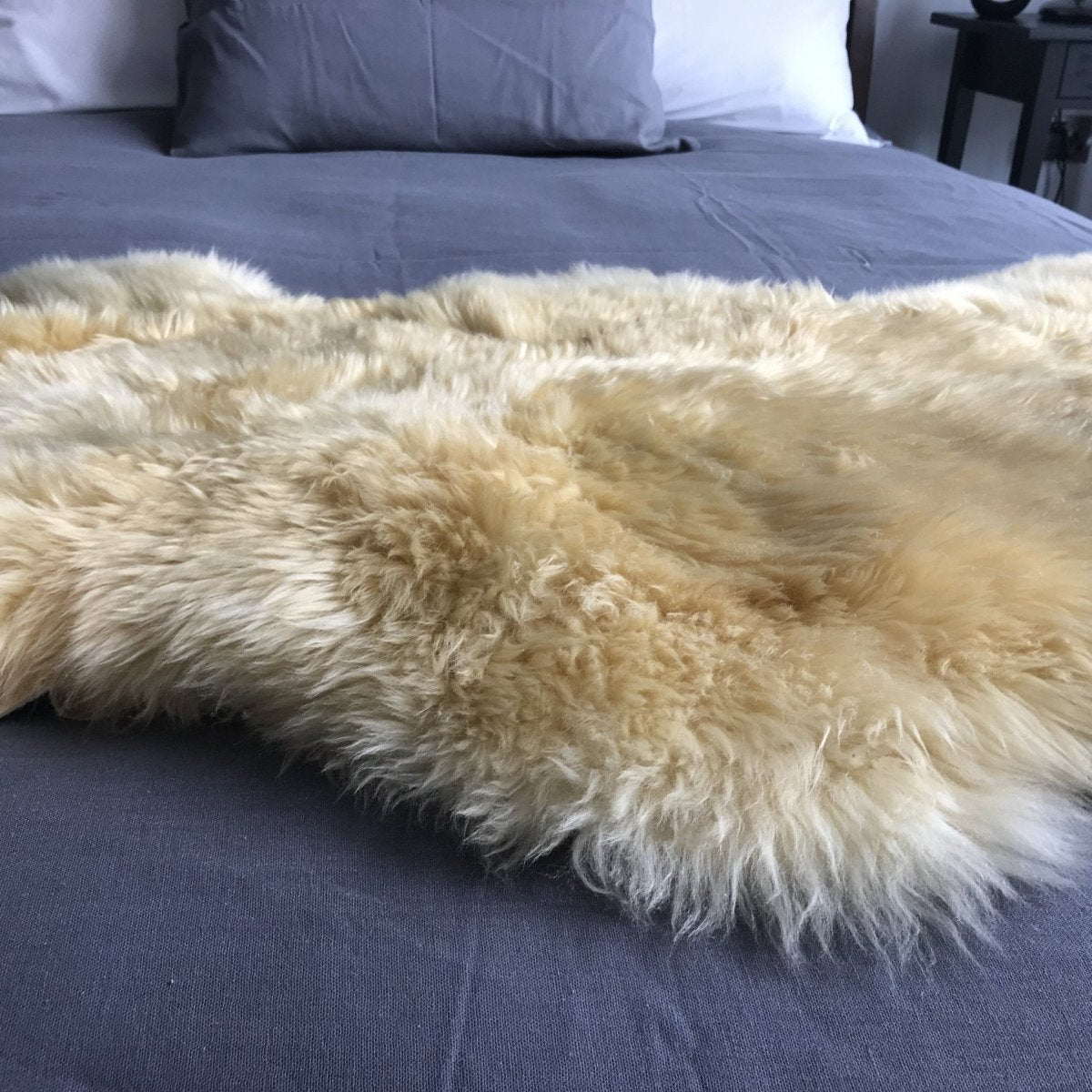 Medical Grade Sheepskin | Baby Sheepskin | Hypoallergenic Relugan Long Fur - British Sheepskin